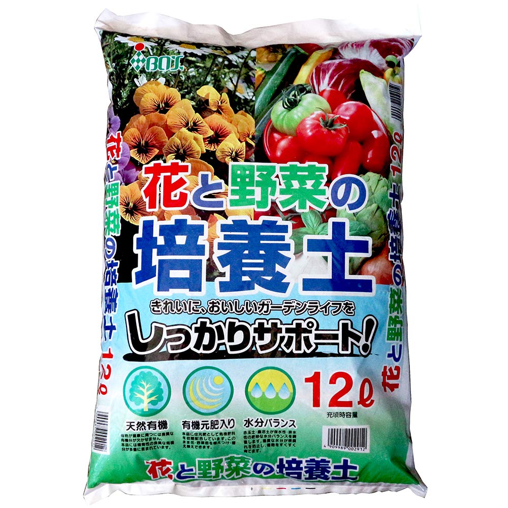 Amazon | ITANSE 花と野菜の培養土 12L 1個 園芸用土 園芸用品